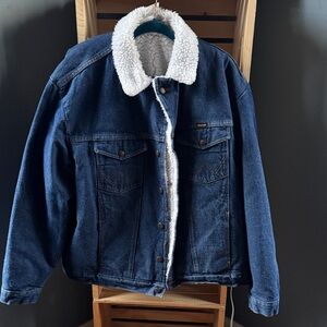 Wrangler Authentic Western Jacket with White Sherpa